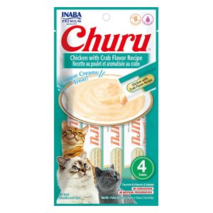 Churu Chicken & Crab Cat Treats - 4 Pieces