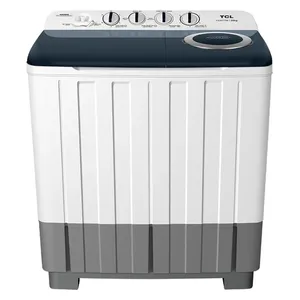  غسالة حوض مزدوج  تي سي ال - 20 كغ - 880 دورة/دقيقة - TCL F220TTW - أبيض 