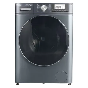  DenkaMWM-10DGFL - Front Loading Washing Machin -10 kg - 1400 RPM - Dark Gray 