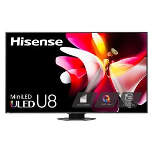  Hisense U8N - 75 Inch - Mini-LED - ULED - 4K - 144 Hz - VIDAA - Black 