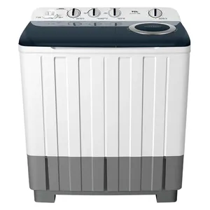  TCL F212TTW - Washing Machine Twin Tub - 12kg - 1620 RPM - White 