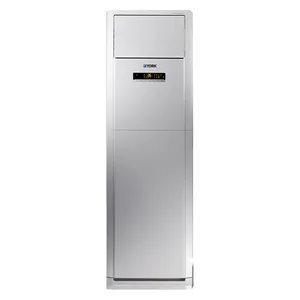  York YLGE36XEHARC-R4 - Floor Standing Split AC - 3 Ton - Double Fan - Heating & Cooling - White 