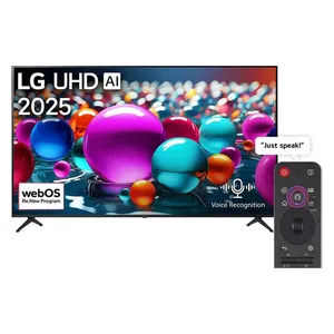 شاشة ال جي - 55 انش - 4K - ذكية - 60 هيرتز- نظام ويب - UA85006LA - أسود 