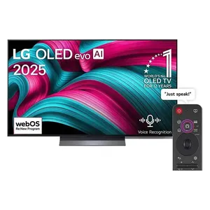  شاشة ال جي 55-انج فئة C56LA - سمارت - 4K - OLED - إصدار 2025 - نظام ويب او اس 25 - 144 هيرتز 
