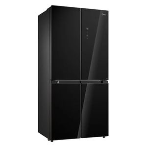  ثلاجة ميديا ذات التصميم الفرنسي - 11 قدم - MDRT307FGF01 - أبيض 