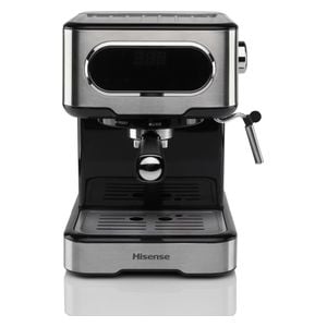  Hisense HESCM15DBK - Coffee Maker - 15 Bar Pump Pressure - 1.5 Liter Removable Water Tank - Black 