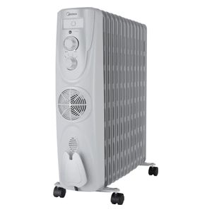  Midea Heater - NY2313-15EFA - Oil-Filled Radiator - Gray 