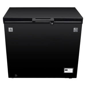  مجمدة افقية الحافظ - 11 قدم - CF318B - اسود 