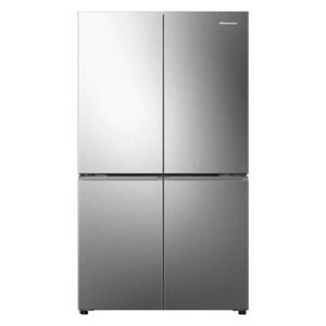  ثلاجة هايسنس ذات التصميم الفرنسي - 22 قدم - RQ5G470SBS3 - ايونكس 