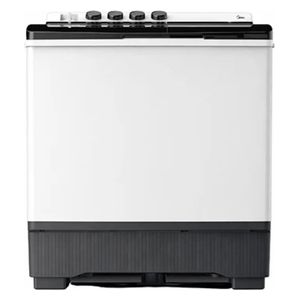  غسالة حوض مزدوج ميديا  - 19 كجم - MT100W190/WG - أبيض 