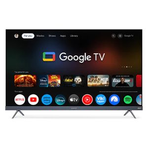  شاشة الحافظ  فئة 9 - 65 انج - 144 هيرتز - QLED - 4K - UHD - HDR10 - جوجل تي في - أسود 