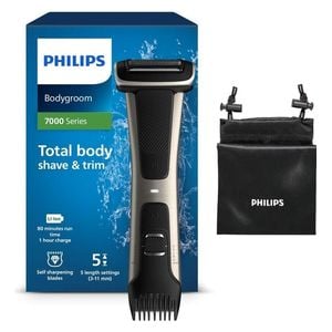  Philips BG7025/13 - Series 7000 - Showerproof Body Groomer and Trimmer - Black 