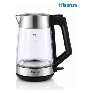  غلاية كهربائية هايسنس - 1.7 لتر - HK170GS - سلفر 