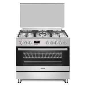  طباخ جورنجي غازي - 5 مشاعل - GGI9C21X - ستانلس ستيل 
