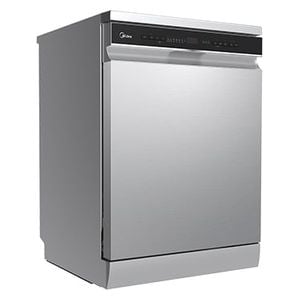  Midea WQP14-W7633D-SS - Free Standing Dishwasher - 14 Set - Silver 