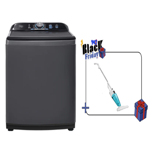 غسالة ميديا فتحة علوية - 15 كغم - MA500W150/GK - رمادي + مكنسة محمولة ميديا - 600 واط - SC861 - أبيض