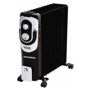 HAUSBERG HB-8910NG - Oil-filled Radiator - Black