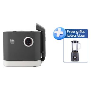 مكنسة بخارية يدوية فكير - PR-8038 - رمادي + خلاط فكير - Mixypro - 800 واط - سلفر