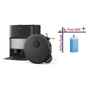  MOVA B70 Pro Ultra - Smart Robot Vacuum Cleaner - 30000 Pa - 5200mAh - AI - Black + Roborock cleaning liquid - 1 liter - suitable for use on all types of appliances 