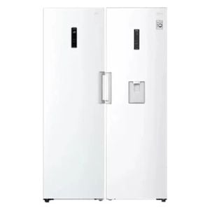  LG GC-F511EQDM + GC-B514EQFM - Twin refrigerator and freezer - 25 ft - White 