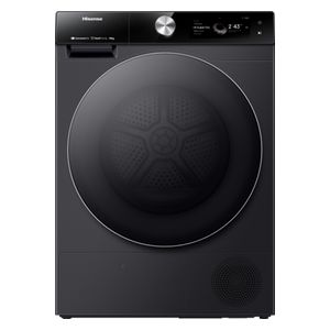 Hisense DH7S107BB - 10Kg - Front Loading Dryer - Black Titanium