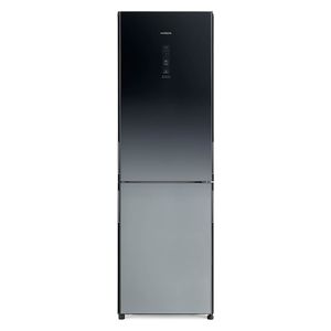  ثلاجة هيتاشي بباب سفلي - 12 قدم - 330 لتر - انفرتر- R-BG410PUQ6X-XGR - رمادي 