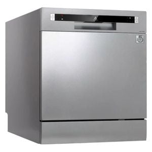  غسالة صحون الحافظ - 8 سيت - DWHA-TT81SS - سلفر 