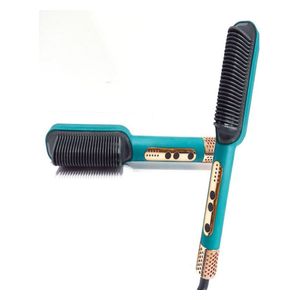  Sokany SK-1008 - Hair Straightener Brush - Green 