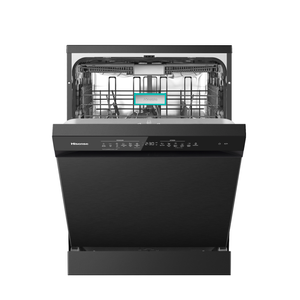  غسالة صحون هايسنس - انفيرتر - 16 سيت - HS673C90BME - اسود 