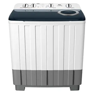  غسالة حوض مزدوج تي سي ال -  14 كغم - 1350 واط - F214TTW - أبيض 