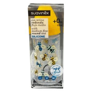  Suavinex S Feed Bottle  - Yellow 