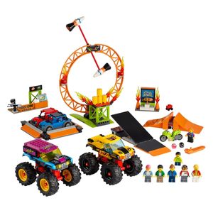  ساحة عروض الحيل من ليغو سيتي - ألعاب بناء 