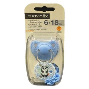  Suavinex Pacifier - 6-18 Months - Blue 