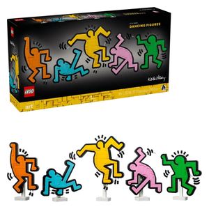  Lego Art Keith Haring - Dancing Figures 