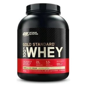 Optimum Nutrition Gold Standard 100% Whey Protein Powder - Vanilla Ice Cream