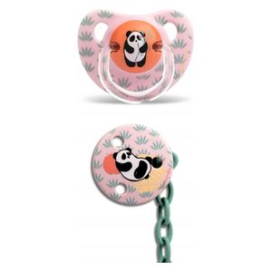  Suavinex  Pacifier and Teething Toy -  Pandav - Pink 