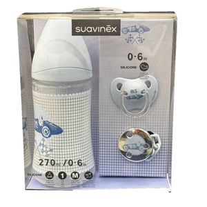  رضاعة اطفال سوافينيكس - لهاية  - دبوس مشبك - ازرق 