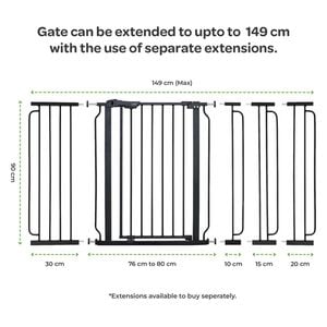 Moon Baby Safety Gate - Safety Barrier