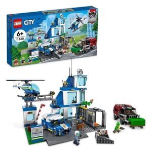 Lego City Police Station Building Toys