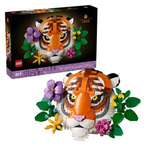  ليغو آرت مجموعة الحيوانات - نمر - مكعبات بناء 