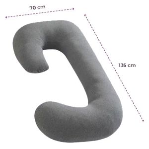 Moon - C-Shaped Maternity and Pregnancy Pillow