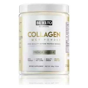  Beketo Collagen + MCT Powder - Dietary Supplement - French Vanilla 