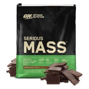 Optimum Nutrition Serious Mass - Protein Powder - Chocolate - 5.44kg