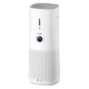 فيليبس AC3737 – 2 في 1 منقي هواء ومرطّب – ابيض