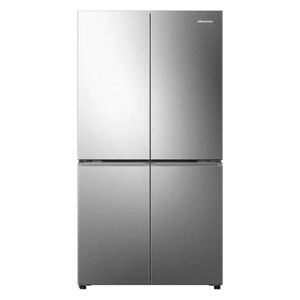  ثلاجة هايسنس ذات التصميم الفرنسي - 22 قدم - RQ5G470SBS3 - ايونكس 