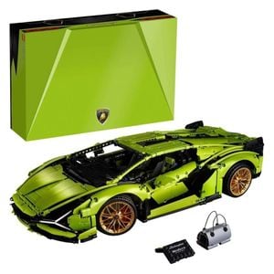 Lego Technic Lamborghini Sian FKP 37 Building Kit - Green