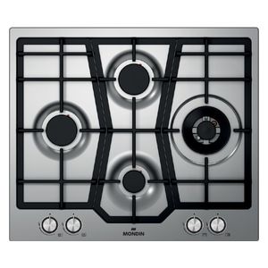 موندين  FQ604VRGE –  طباخ غاز –60 سم – ستانلس ستيل