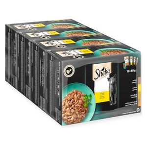  Sheba Poultry Selection Wet Cat Food - 12 Pieces 