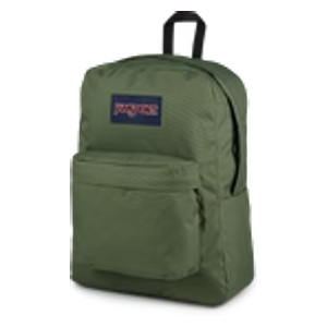  حقيبة ظهر جانسبورت - حتى 16 انج - قماش متين - سعة 26 لتر - أخضر 