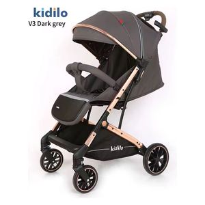  Kidilo V3 Baby Stroller - Gray 